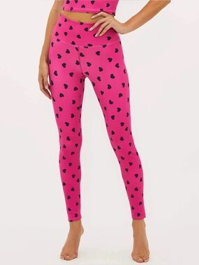 Beach Riot Piper Leggings - Candy Hearts